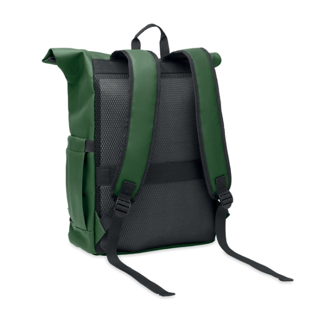 Rolltop laptop rucksack 600D