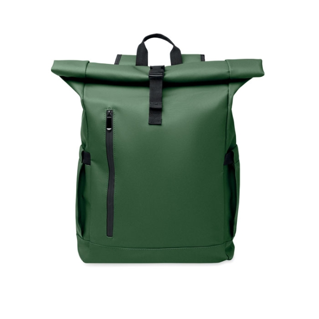 Rolltop laptop rucksack 600D