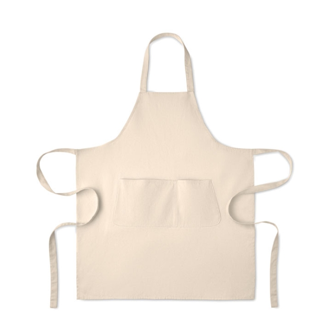 Organic cotton apron 240 gr/m²
