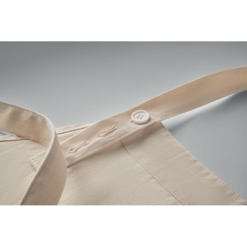 Organic cotton apron 240 gr/m²