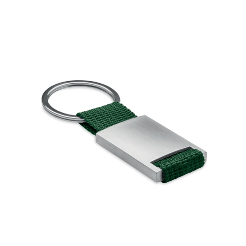 Metal rectangular key ring