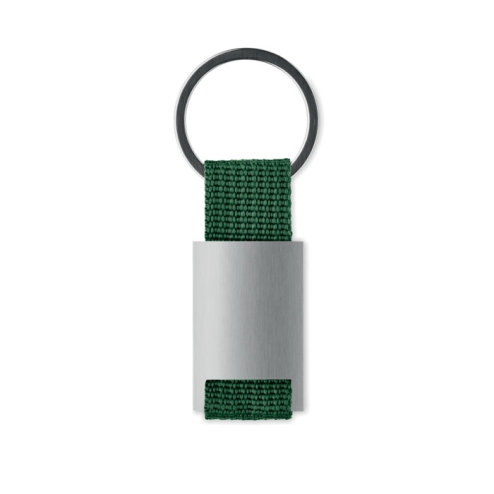 Metal rectangular key ring